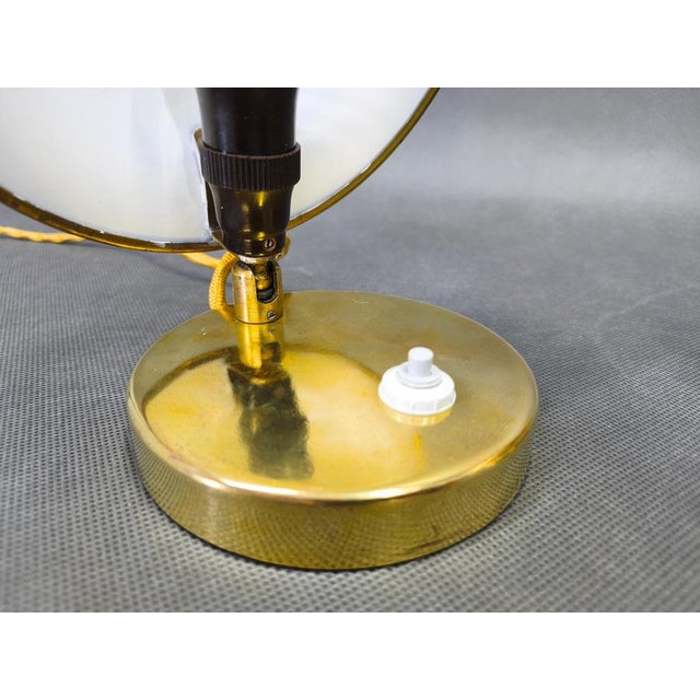 Art Deco Adjustable Brass Table Lamps, 1930s, Set of 2 For Sale - Image 6 of 9