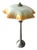 Vintage Space Age Amber Glass Table Lamp from Ikea, 1960s For Sale