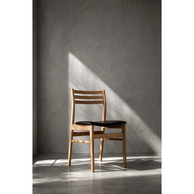 Vintage Scandinavian Oak Dining Chairs from Sax Møbelfabrik, 1960s, Set of 4 For Sale - Image 6 of 18