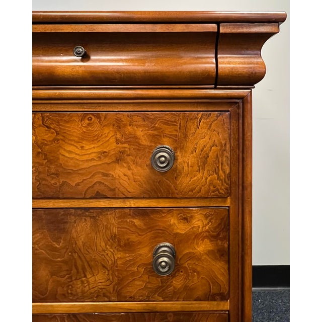 Brown Ethan Allen Townhouse Collection 9 Drawer Dresser For Sale - Image 8 of 12