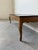 Wood Vintage Italian Wooden Coffee Table With Cabriole Legs – Made in Italy For Sale - Image 7 of 17