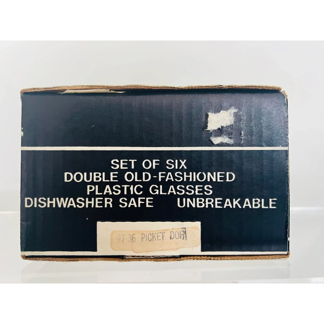 Plastic 1980s Shatter Proof Strawberry Themed Glassware Set - Set of 6 For Sale - Image 7 of 9