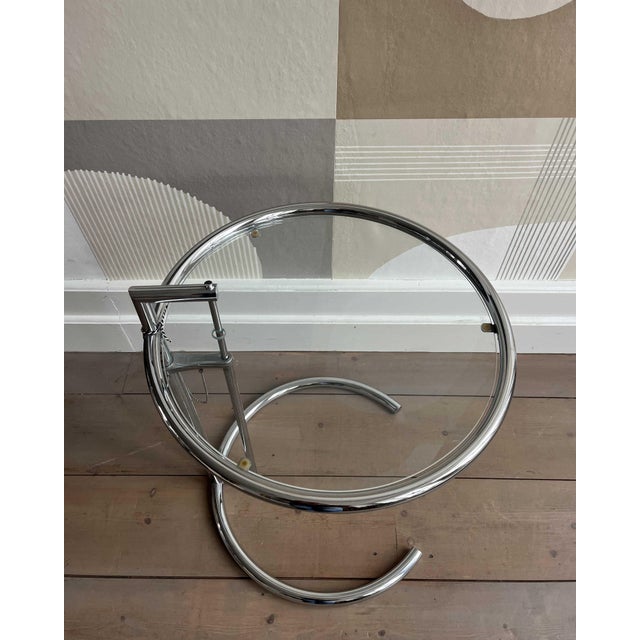 1980s E1027 Side Table by Eileen Gray, 1980s For Sale - Image 5 of 9