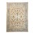 Persian Sultanabad Wool 8 x 10 Ivory, Blue, Red & Tan Handmade Area Rug #1140622 For Sale