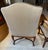 Taupe 1980s Guy Chaddock French Régence / Louis XV Style Walnut Armchairs - A Pair For Sale - Image 8 of 11