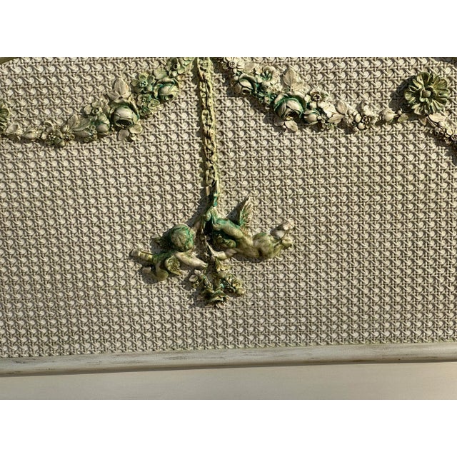 A F K French Queen Size Cherubini Bed For Sale - Image 9 of 11