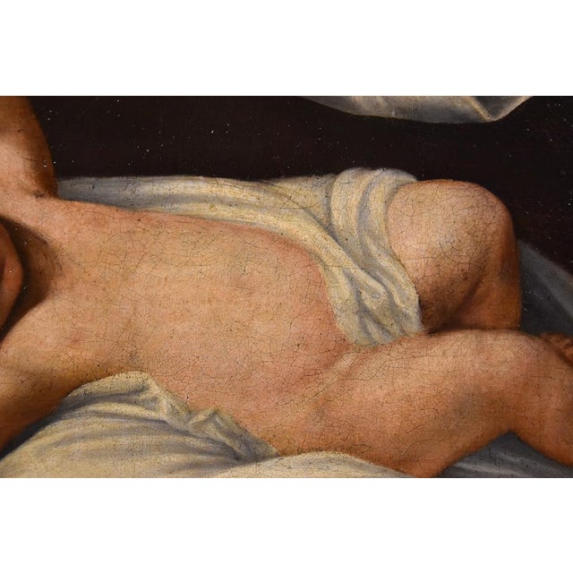 Lombard Artist, Baby Jesus, 1650, Oil on Canvas, Framed For Sale - Image 7 of 11