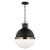 Visual Comfort Thomas O'Brien By Visual Comfort Studio Hanks 1-Light Medium Pendant in Midnight Black For Sale - Image 4 of 4