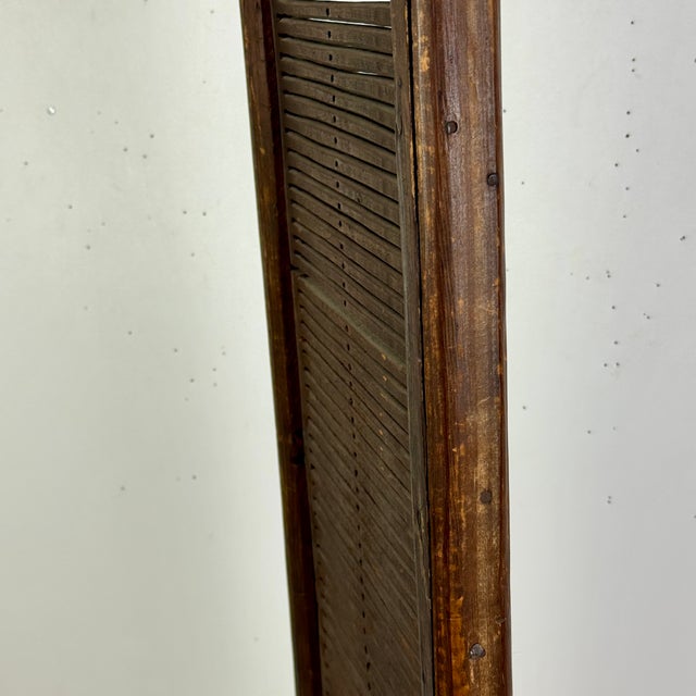 Wood Antique 19th C. Country Early Primitive Unusually Large 44” Weaving Wood Tape Loom For Sale - Image 7 of 11
