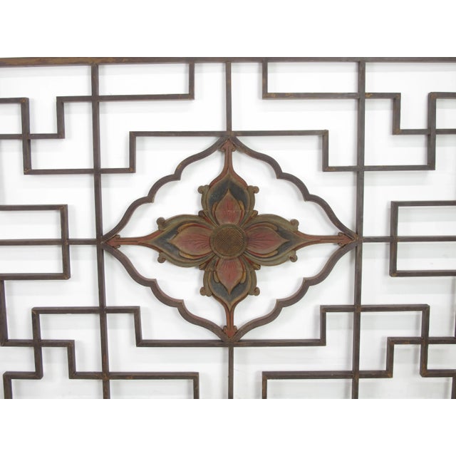 This screen panel can be excellent widow or wall decoration arts. The latticed screen allows air to circulate nicely and...