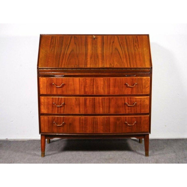 Vintage Slanted Flap Secretary For Sale - Image 4 of 16