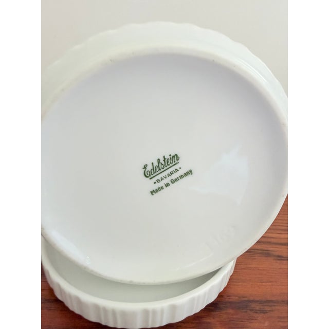 German Edelstein Bavaria Bowl with Lid, 1970s For Sale - Image 9 of 10