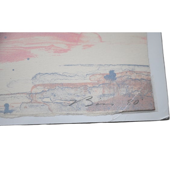 1980 Earl Biss "The Wood Gatherers" Signed Serigraph 66/100, Crow Winter Camp Scene For Sale In Denver - Image 6 of 7