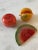 Red Vintage Italian Alabaster Fruit - Set of 3 For Sale - Image 8 of 8