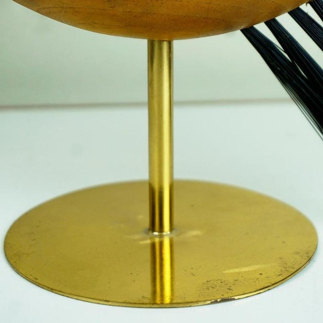 Mid-Century Austrian Walnut and Brass Fish Money Box attributed to Carl Auböck, 1950s For Sale - Image 10 of 16