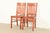 Mission Limbert Style Antique Mission Oak Arts & Crafts Side Chairs or Dining Chairs, Pair For Sale - Image 3 of 10