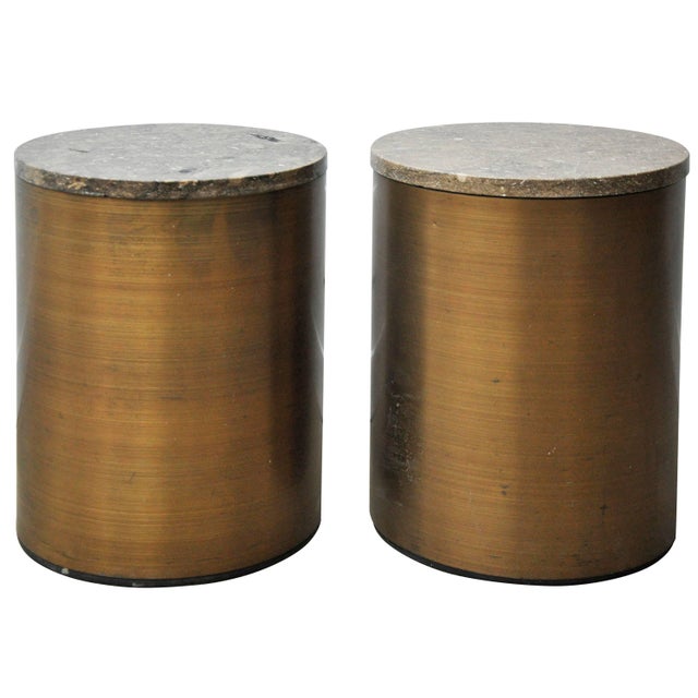 Paul Mayen Storage Side Tables For Sale - Image 9 of 9