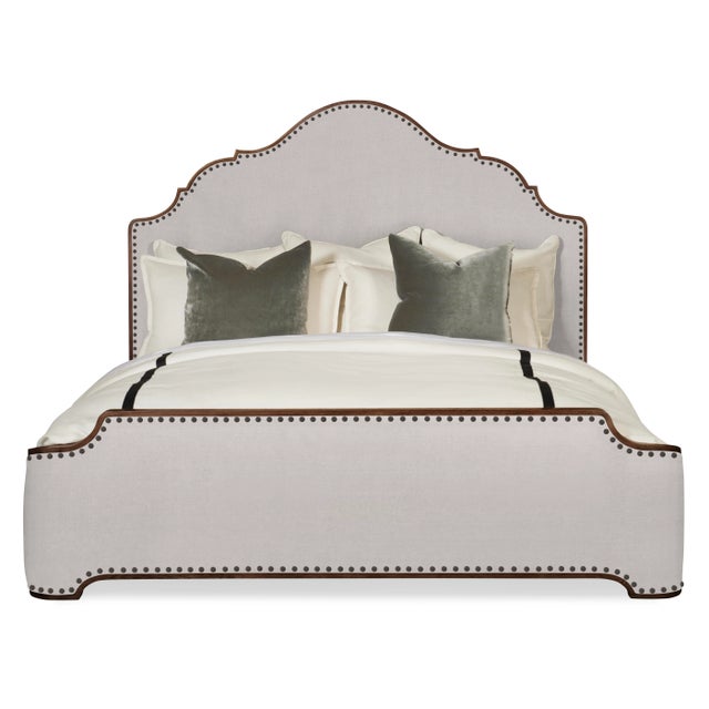 This piece is available only as shown, and will ship in 2-3 weeks. This elegant bed from the Century Furniture Casa Bella...