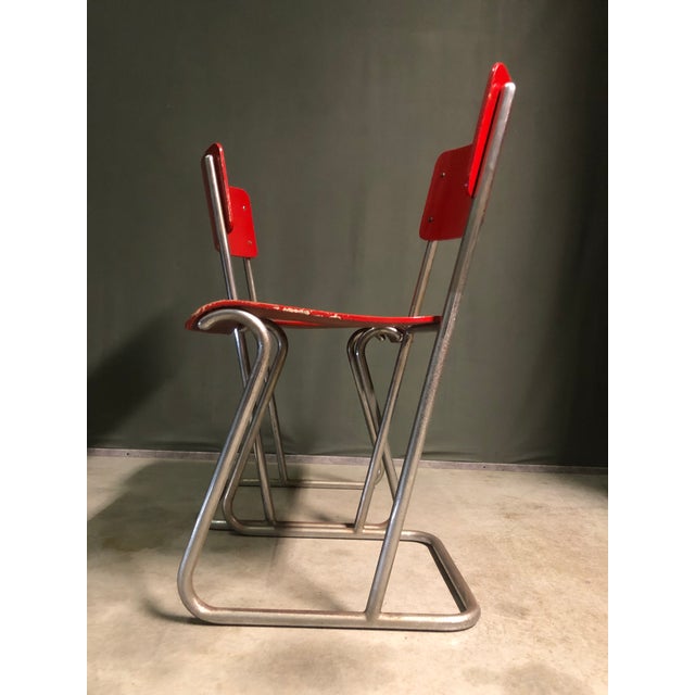 Bauhaus Vintage Bauhaus Tubular Chairs, 1920s, Set of 2 For Sale - Image 3 of 9