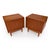Wood Vintage 1960s Danish Mid Century Svend Åge Madsen Teak Tambour Door Nightstands - Pair For Sale - Image 7 of 17