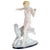 Czech Art Deco Hand Painted Porcelain Figurine of Nude Lady With Greyhound For Sale - Image 10 of 10
