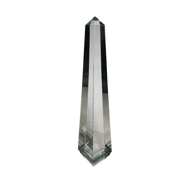 Large Crystal Obelisks - A Pair For Sale In Dallas - Image 6 of 10