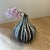 Contemporary Striped Gourd Bud Vase For Sale - Image 3 of 5