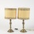 Electrified Brass Lamps, 20th Century, Set of 2 For Sale - Image 3 of 7