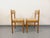 Vintage Baumann Chairs in Wood and Fabric, 1960s, Set of 2 For Sale - Image 6 of 18