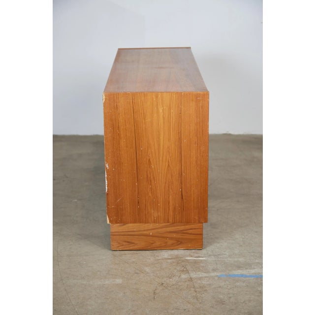 Mid-Century Modern 1960s Danish Teak Sideboard From Domino Møbler For Sale - Image 3 of 10