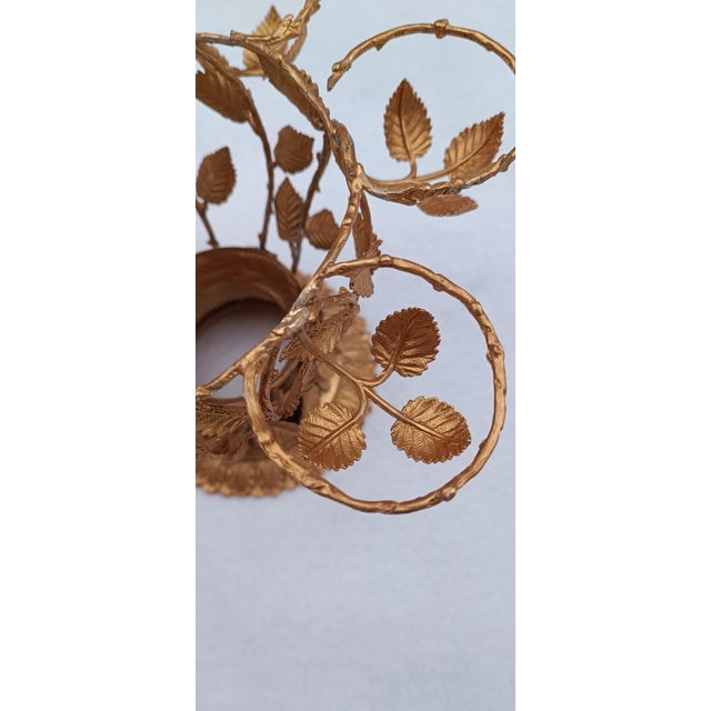 Vintage Gilded Bronze Egg Cup, 1960s For Sale - Image 9 of 12