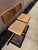 Mid-Century Modern Pair of Vintage Chrome and Cane Cantilever Dining Chairs – Mid-Century Modern Style For Sale - Image 3 of 7