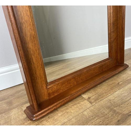 Vintage French Carved Wall Mirror For Sale - Image 5 of 9