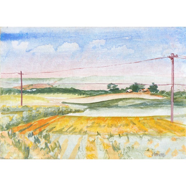 California Coastal Landscape by Patricia Gren-Hayes For Sale - Image 4 of 4