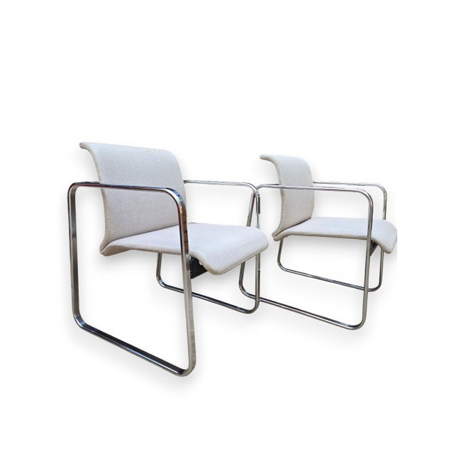 Mid-Century Modern 1960s Pair of Chairs Attributed to Peter Protzman for Herman Miller For Sale - Image 3 of 15