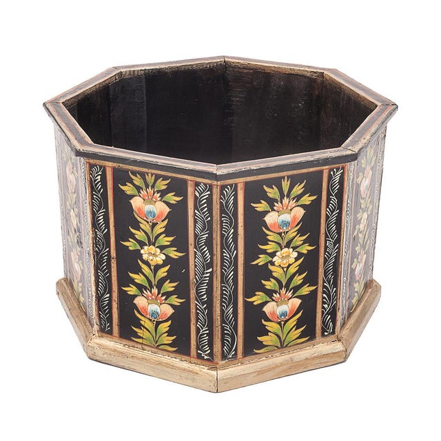Antique Wooden Plant Pot, 1900s For Sale - Image 4 of 7