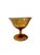 Beautiful etched design in Amber Glass.