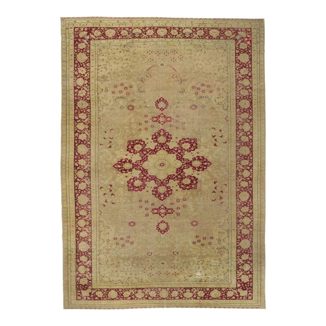 Antique Turkish Sivas Rug, 09'10 X 14'01 For Sale