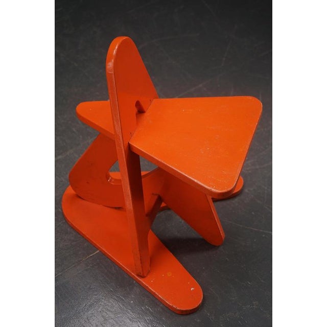 Architectural Side Chair, 1970s For Sale - Image 9 of 14