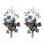 1940s Antique Italian Tole Electric Wall Sconces, a Pair For Sale