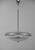 Bauhaus UFO Chandelier in Chrome & Glass, Czech Republic, 1930s For Sale - Image 10 of 15