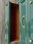 Mid-Century Forrest Green High Gloss Lacquered Desk of Four Drawers For Sale In Miami - Image 6 of 11