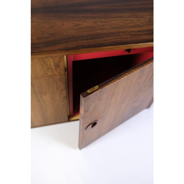 Wall-Mounted Cabinet in Rosewood, 1960s For Sale - Image 8 of 12