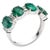 Natural Zambian emerald ring 3 Carats and 0.42 cents in 14k gold For Sale In New York - Image 6 of 18