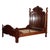 Antique Victorian Renaissance Revival Carved Walnut & Burl Bed Frame C1890 For Sale - Image 14 of 17