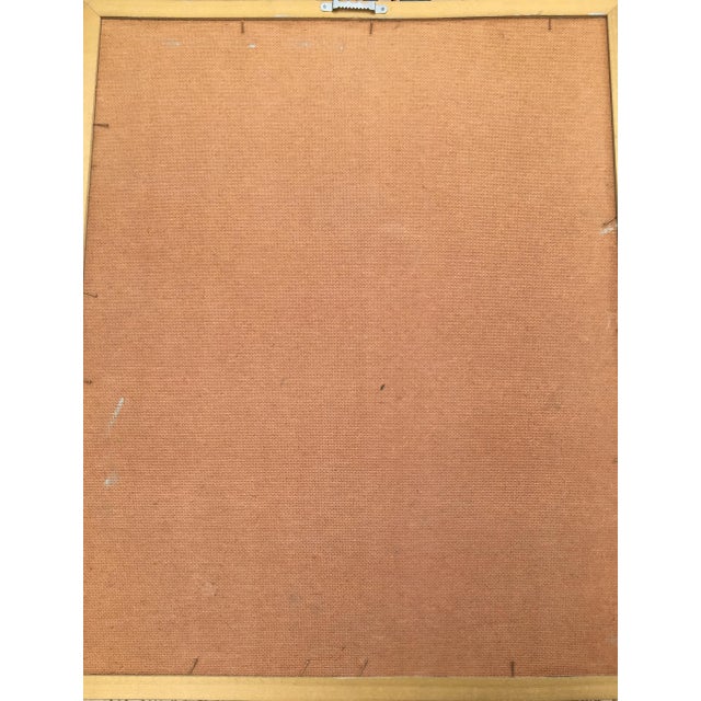 Impressionist Vase of Yellow, Pink and Red Roses, Morris Katz, Painting For Sale - Image 3 of 4