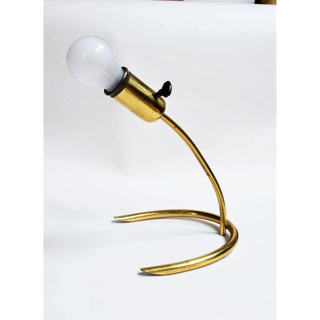 Metal Table Lamp from J.T. Kalmar, 1950s For Sale - Image 7 of 8