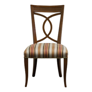 High End Vintage Solid Cherry Italian Neoclassical Revival Dining Side Chair