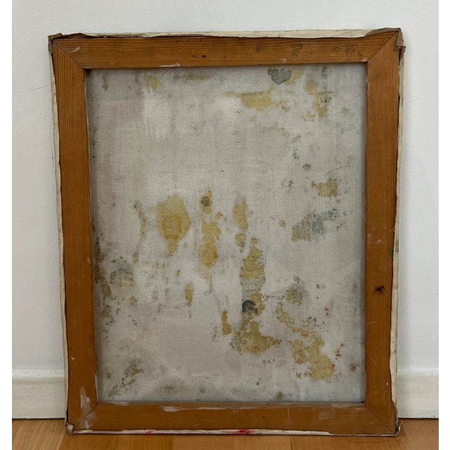 Pierre Henry, Visages, Oil on Canvas For Sale - Image 10 of 11