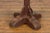 Antique Small Pedestal End Table with Round Top For Sale - Image 9 of 12